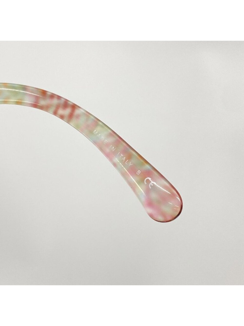 Chanel Sunglasses Acetate Clear Multicolor Silver Eyewear - Picture 3 of 9